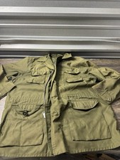 Giacca da campo vintage US Army uomo taglia Xl verde utilità militare