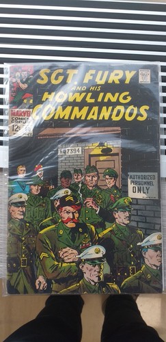 Sgt fury and his - fury, howling