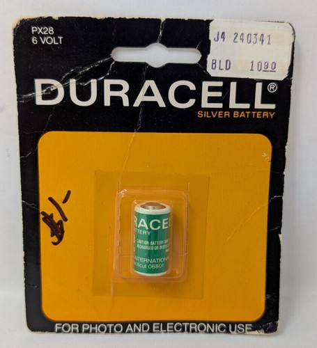 Batteria duracell px28 - duracell, argento