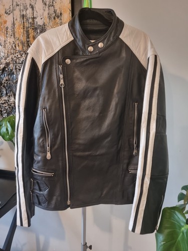 Chiodo pelle uomo vintage - chiodo,