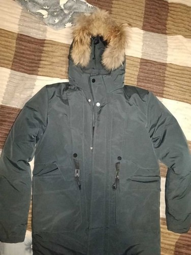 Giacca invernale uomo grigio