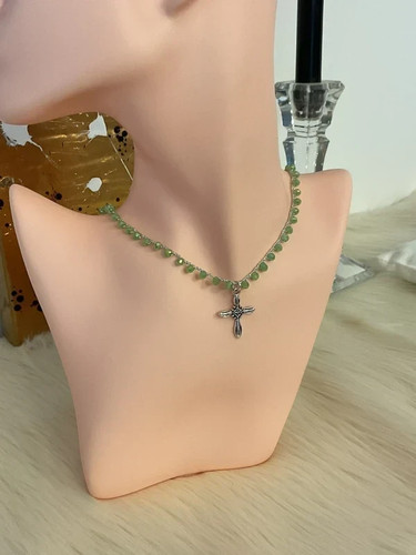 Collana girocollo uncinetto - girocollo,