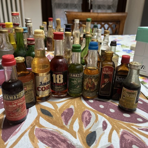 Lotto mignon liquori vintage - 9,