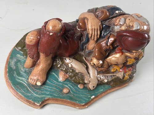 Scultura gesso vintage anni - , 70