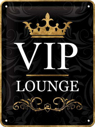 Targa vintage achtung vip - –,