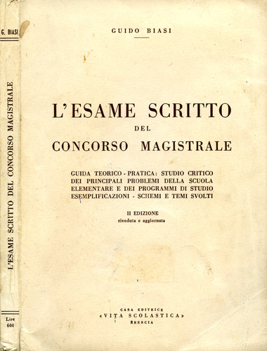 Esame scritto del concorso - l'esame,