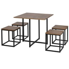 SET 5 PEZZI TAVOLO BAR CON