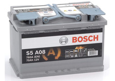 BATTERIA BOSCH 70AH 760A AGM