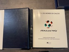 Raccoglitore Francobolli campionati mondiali italia 90