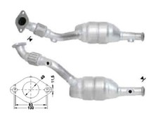 CATALIZZATORE PER RENAULT CLIO