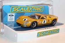 SLOT CAR SCALEXTRIC  FORD GT 40 BOAC 500 1968  N 8   NUOVA  1/32