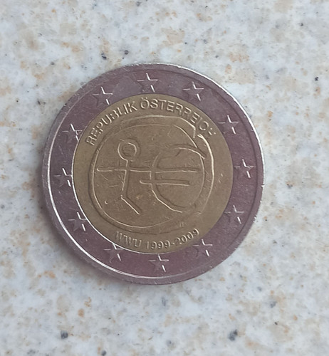 Moneta euro rara - da,