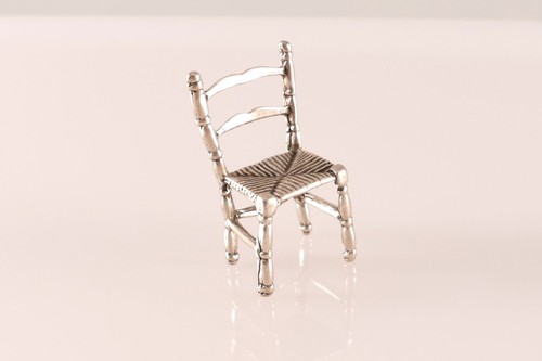 Statua argento miniatura - statua,