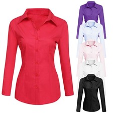 Camicia donna slim fit manica