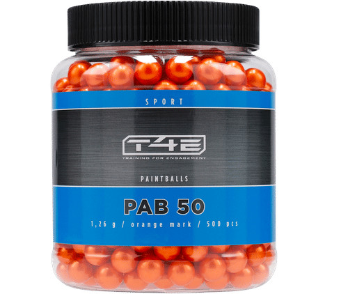 Paintballs arancione cal.50