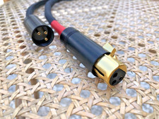 Cavo di Interconnessione Gold&Silver Wire Mix Custom Made 1mx2 XLR -RIMBORSO!!️