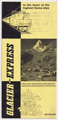 Vintage switzerland glacier - vintage,