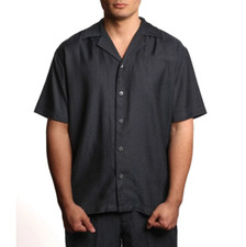 Camicia manica corta regular fit RICHMOND X uomo UMP25061CA HB blu