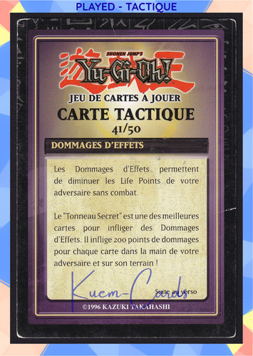 Dommages effets dr1 fr41 - dommages, dr1-fr41