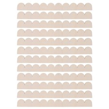  24 pezzi di cornici per porte in legno smerlato: modanature grezze - bordature