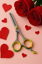 Forbici da Sfoltire Professionali Parrucchiere - Forbici Dentate in Acciaio Inox