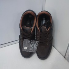 Enrico Coveri Scarpe Uomo In Pelle Tg 42 Colore Marrone/Nero