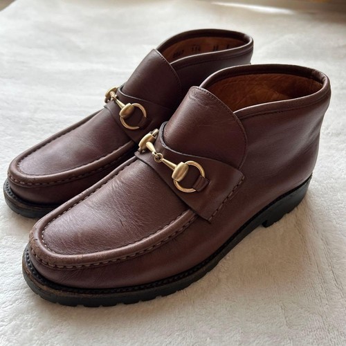 Gucci horsebit chukka boots - horsebit,