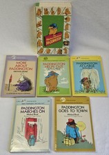 Vintage 1980's The Hilarious Adventures of Paddington Bear Book Set Michael Bond