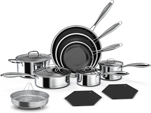 Set pentole esagonali - set, di