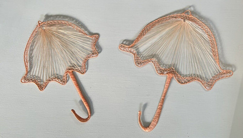 Ombrelli vintage colore - , pesca