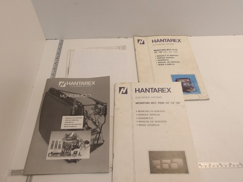 Hantarex manuali e - e, schemi