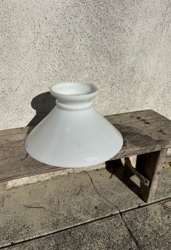 Ancien abat jour blanc - ancien,