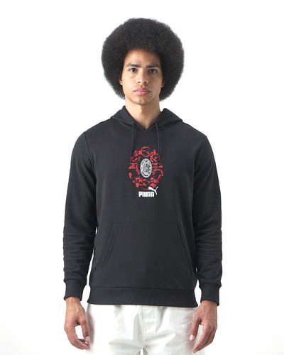 Felpa calcio milan hoodie - milan,