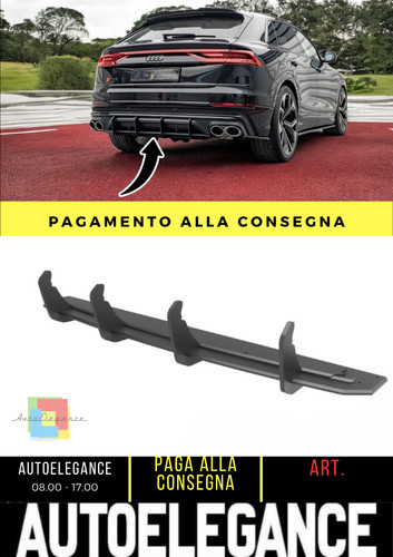 ⭐Diffusore posteriore nero