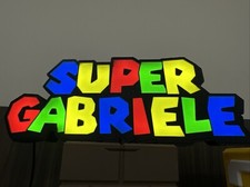 Lampada Nome Led Stile Super