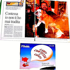 PAOLO PIETRANGELI  CANTI CONTESSE & CONTI  22 testi musicali + 2 NSERTI RIVISTA