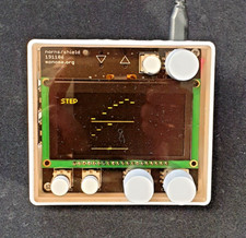 Complete Monome NORNS Shield Classic - White+clear top- Raspberry PI3B