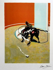 Francis Bacon Litografia COA