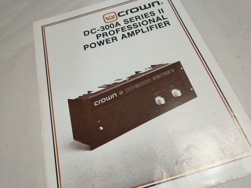 Amcron 300a amplificatore - dc-300a,