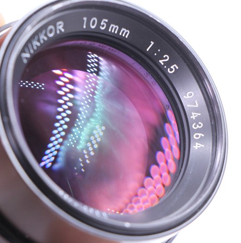 Nikon nikkor 105mm - nikon, f2.5