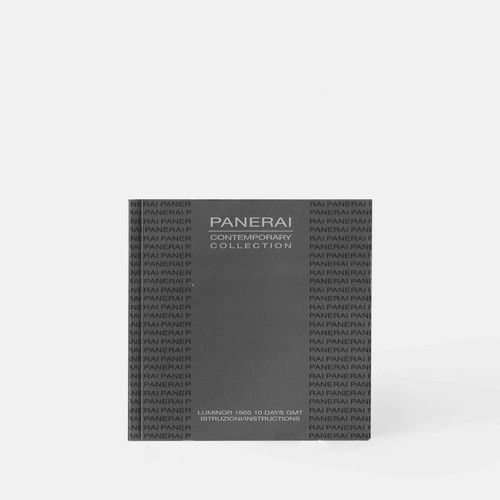 Panerai booklet luminor 1950 - panerai,