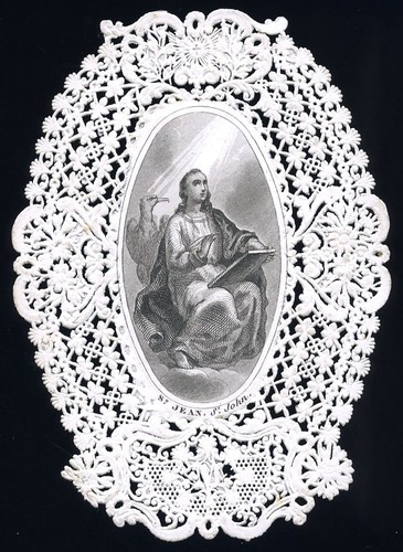 Santino merlettato holy - santino, merlettato-holy