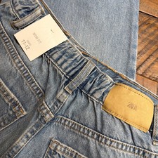 Zara Girls Mom Fit Jeans 