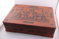 Antica scatola in legno