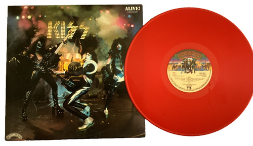 Kiss alive two disc - kiss, red