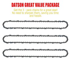 3PCS 20" Chainsaw chain for