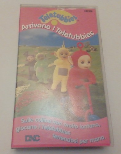 Videocassetta vhs teletubbies - videocassetta,