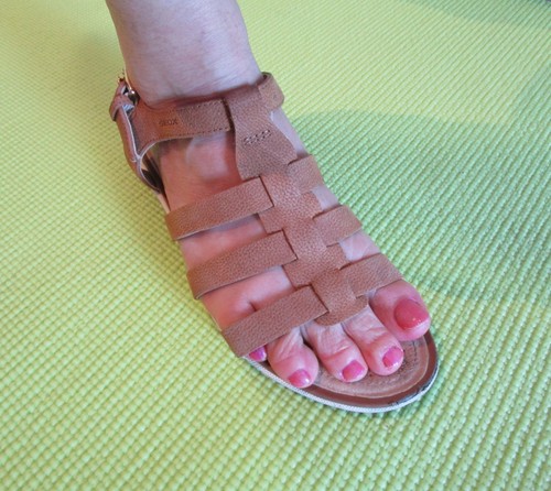 Sandales été cuir style - en,