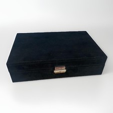 Men’s Black Faux Suede