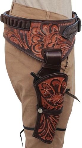 Fondina pistola cintura - , pelle